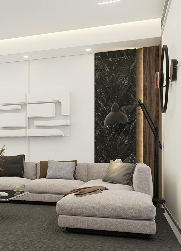 Urban contemporary apartment renovation in Johor Bahru Southkey